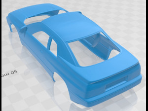 subaru svx 1992 printable body car 3D Принт Модель