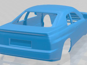 subaru svx 1992 printable body car 3D Print Model