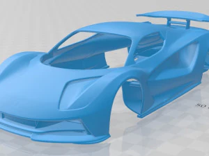 ロータス エヴィジャ 2020 印刷可能なボディカー 3Dプリントモデル