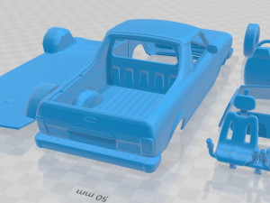 subaru brat 1978 printable car 3D Принт Модель