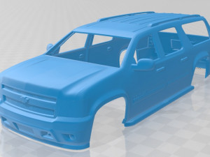 suburban 2010 printable body car 3D Print Model