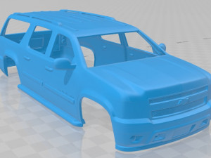 suburban 2010 printable body car 3D Print Model