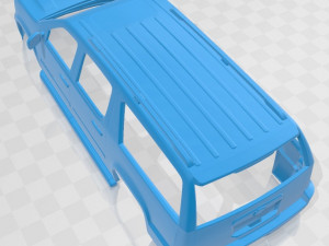 suburban 2010 printable body car 3D Print Model