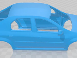 renault dacia logan sedan 2011 printable body car 3D Print Model