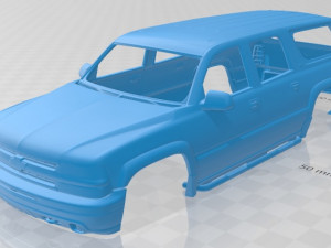 suburban t 2005 printable body car 3D Print Model