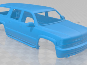 suburban t 2005 printable body car 3D Принт Модель