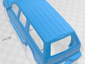 suburban t 2005 printable body car 3D Принт Модель