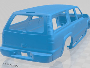 suburban t 2005 printable body car 3D Принт Модель