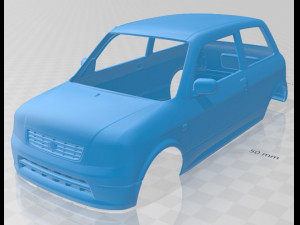 daihatsu mira 1998 printable body car 3D Print Model