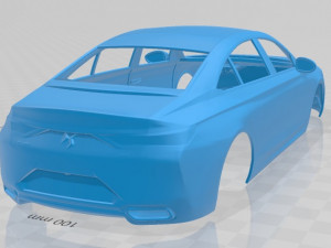 citroen ds 9 2021 printable body car Modello di stampa 3D