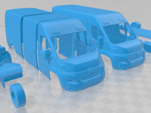 citroen jumper panel van 2015 printable Modèles 3D en vedette