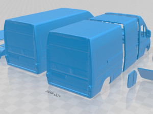 citroen jumper panel van 2015 printable Modèles 3D en vedette