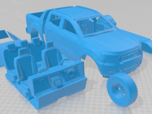 ranger double cab wildtrak 2016 printable car 3D Print Model