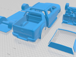 ranger double cab wildtrak 2016 printable car 3D 프린트 모델