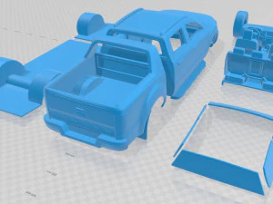 ranger double cab wildtrak 2016 printable car 3D Print Model