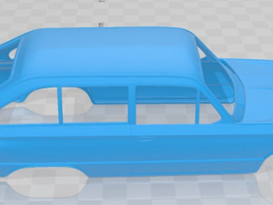mitsubishi colt 1000f 1966 printable body car 3D Принт Модель