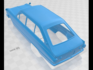 mitsubishi colt 1000f 1966 printable body car 3D Принт Модель