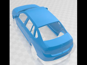 renault symbol 2010 printable body car 3D Print Model