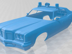 catalina police 1972 printable body car Modello di stampa 3D