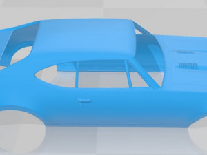 442 cutlass printable body car 3D-printmodel