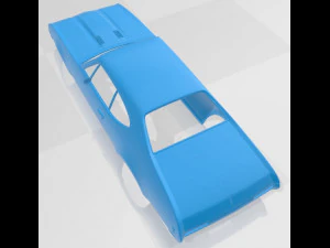 442 cutlass printable body car 3D Print Model