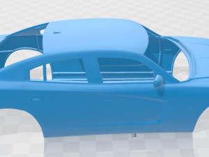 dodge charger lx 2011 printable body car 3D प्रिंट मॉडल