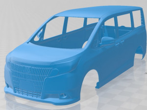 toyota esquire 2014 printable body car 3D Print Model