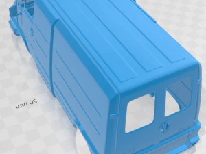 renault master panel van 1980 printable body 3D Print Model
