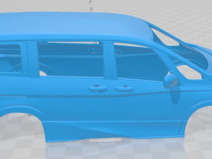 nissan serena nismo 2016 printable body car 3D प्रिंट मॉडल