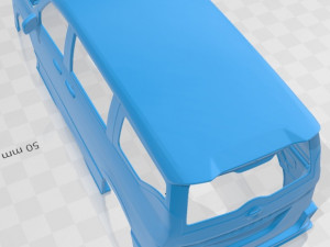 nissan serena nismo 2016 printable body car 3D प्रिंट मॉडल