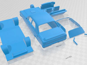 falcon gt-ho 1971 printable car 3D Print Model