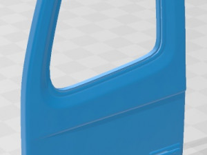 volvo vnl 2002 printable cabin truck 3D-Druckmodell