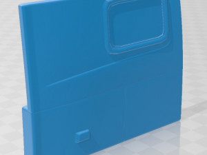 volvo vnl 2002 printable cabin truck 3D-Druckmodell