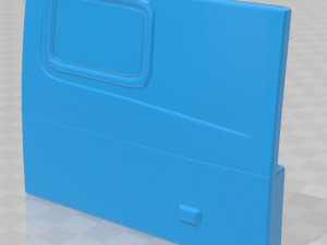 volvo vnl 2002 printable cabin truck 3D-Druckmodell