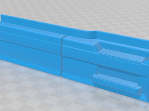 volvo vnl 2002 printable cabin truck 3D-Druckmodell