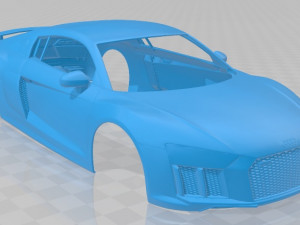 r8 v10 plus 2016 printable body car 3D प्रिंट मॉडल