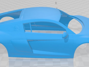 r8 v10 plus 2016 printable body car 3D प्रिंट मॉडल