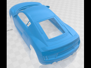 r8 v10 plus 2016 printable body car 3D प्रिंट मॉडल