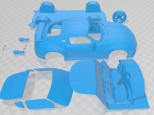 nissan 370z nismo 2009 printable car 3D Print Model