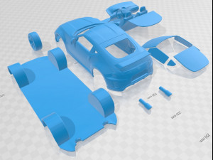 nissan 370z nismo 2009 printable car 3D Print Model