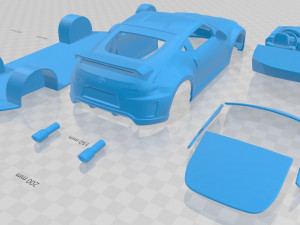 nissan 370z nismo 2009 printable car 3D Print Model in