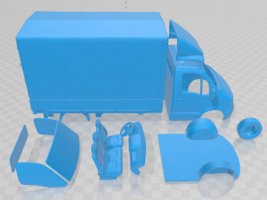 renault master pickup 1997 printable van 3Dプリントモデル