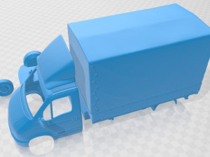 renault master pickup 1997 printable van 3Dプリントモデル