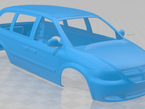 grand caravan 2004 printable body car 3D 打印模型