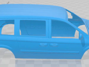 grand caravan 2004 printable body car 3D Print Model