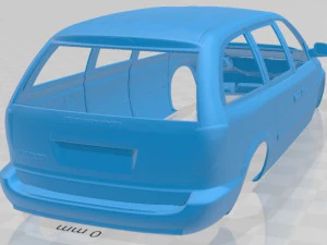 grand caravan 2004 printable body car 3D Print Model