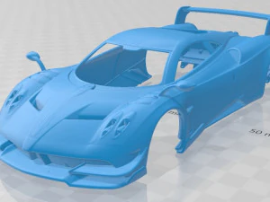 pagani huayra bc 2016 printable body car 3D Print Model