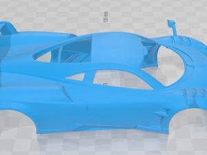 pagani huayra bc 2016 printable body car Modello di stampa 3D