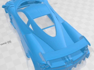 pagani huayra bc 2016 printable body car 3D Print Model