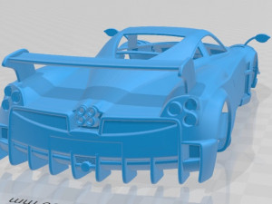 pagani huayra bc 2016 printable body car Modello di stampa 3D